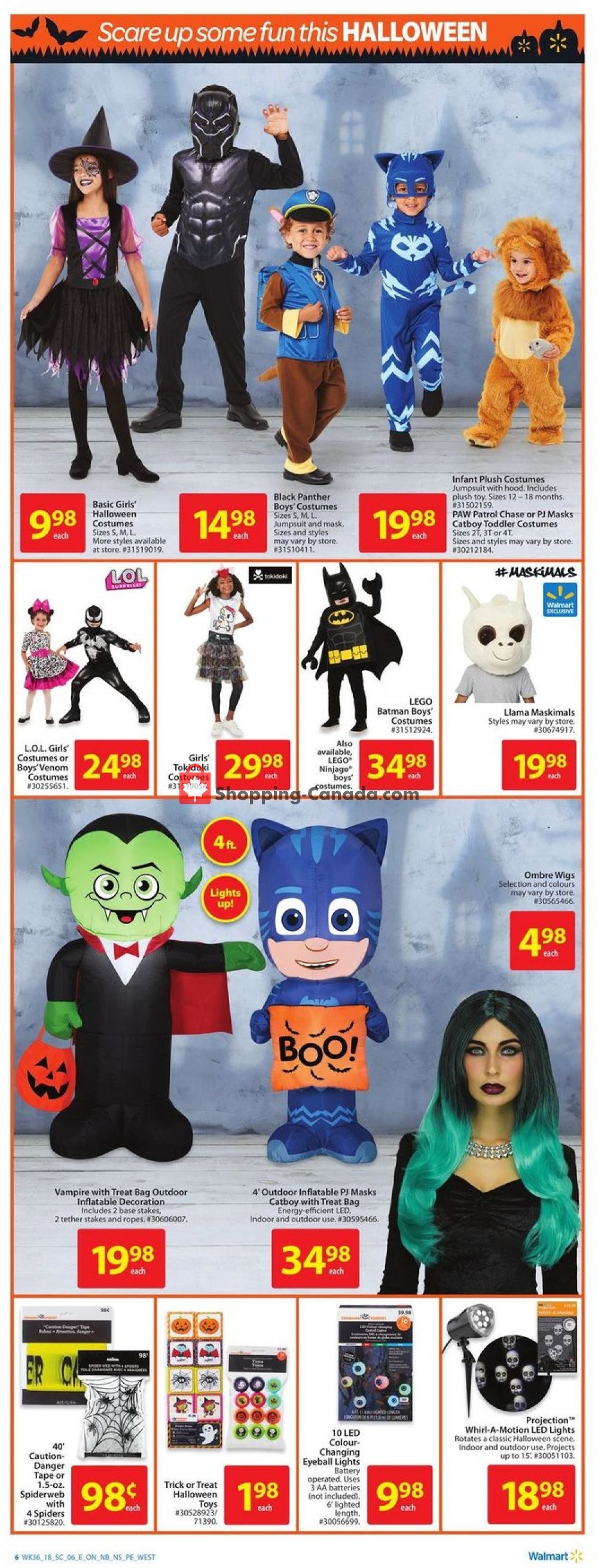 Walmart flyer from Thursday September 27, 2018 to Wednesday October 3, 2018 - page 10