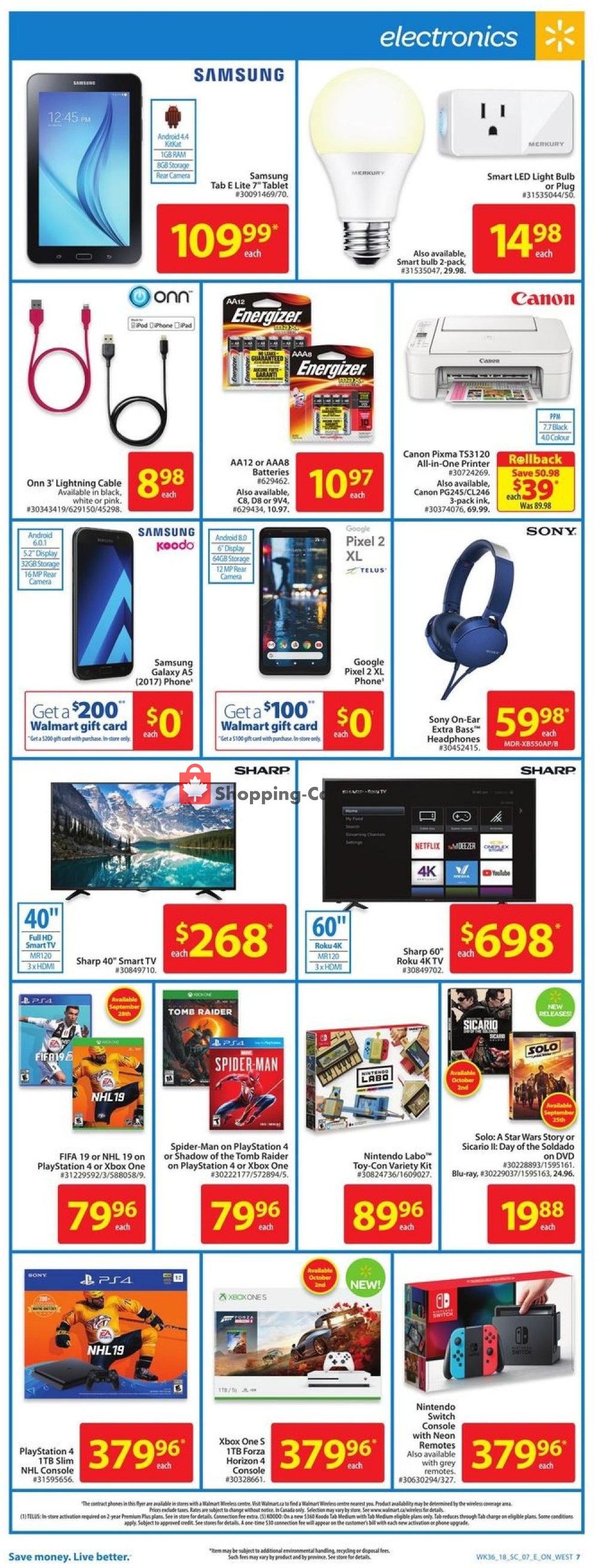 Walmart flyer from Thursday September 27, 2018 to Wednesday October 3, 2018 - page 13
