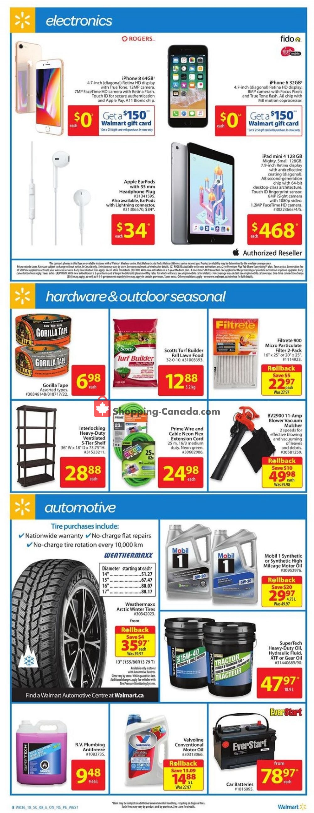 Walmart flyer from Thursday September 27, 2018 to Wednesday October 3, 2018 - page 14
