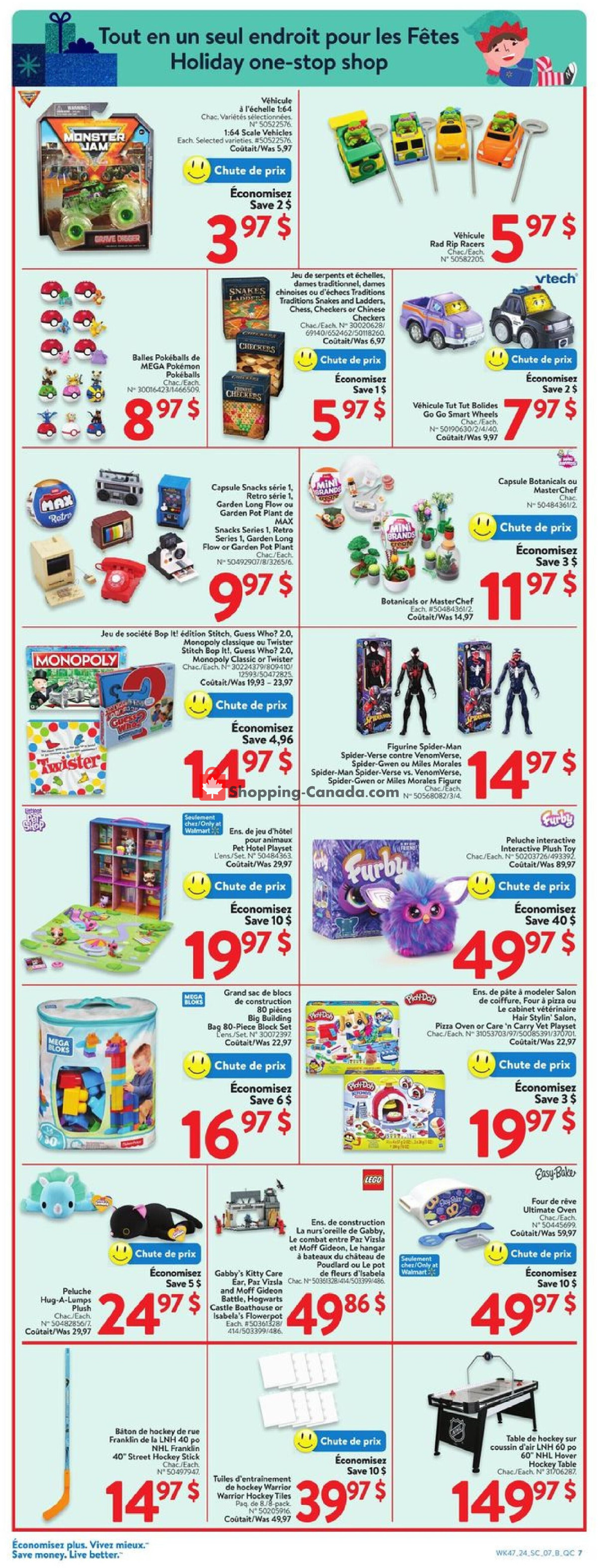 Walmart flyer from Thursday December 12, 2024 to Wednesday December 18, 2024 - page 14