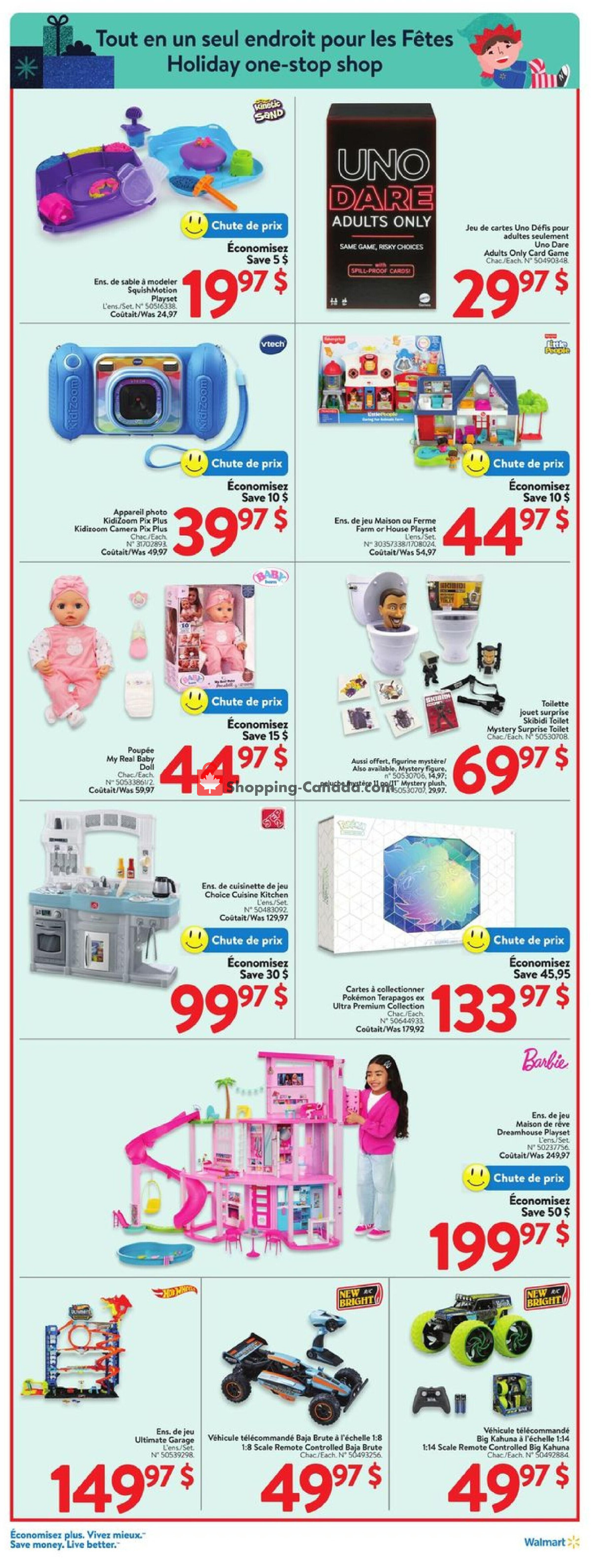 Walmart flyer from Thursday December 12, 2024 to Wednesday December 18, 2024 - page 15