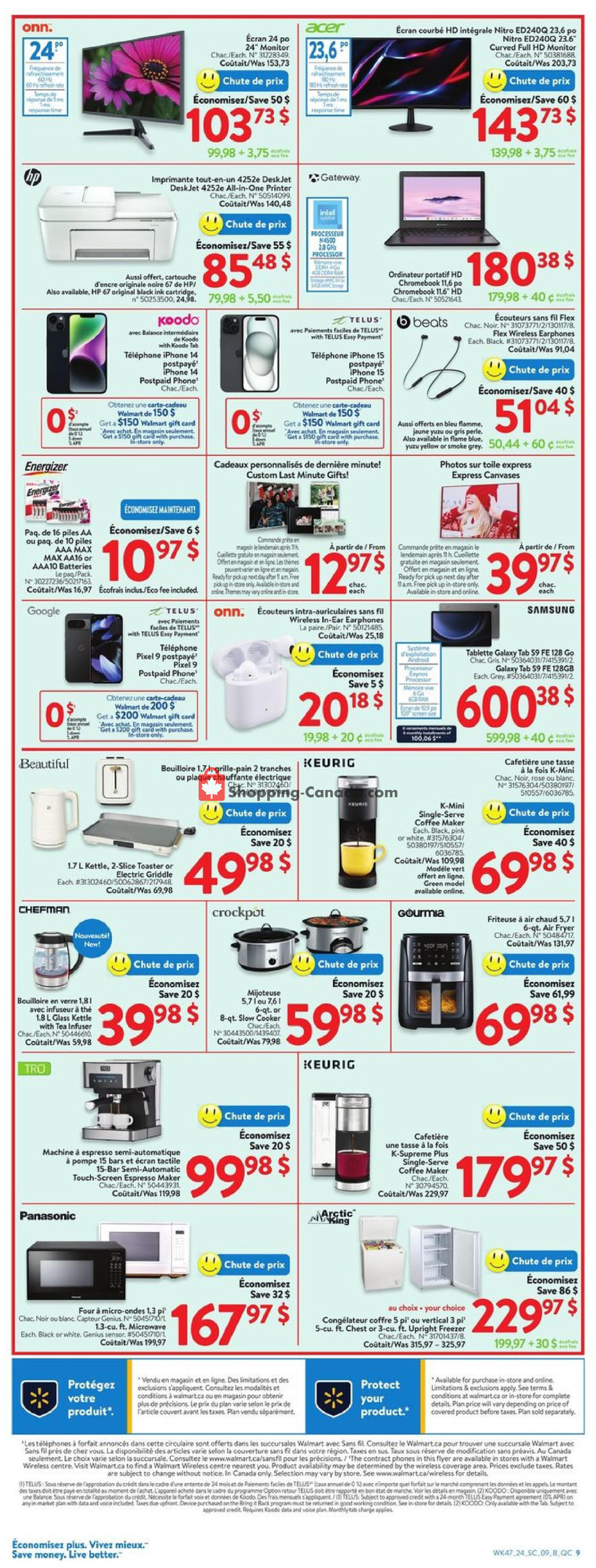 Walmart flyer from Thursday December 12, 2024 to Wednesday December 18, 2024 - page 18