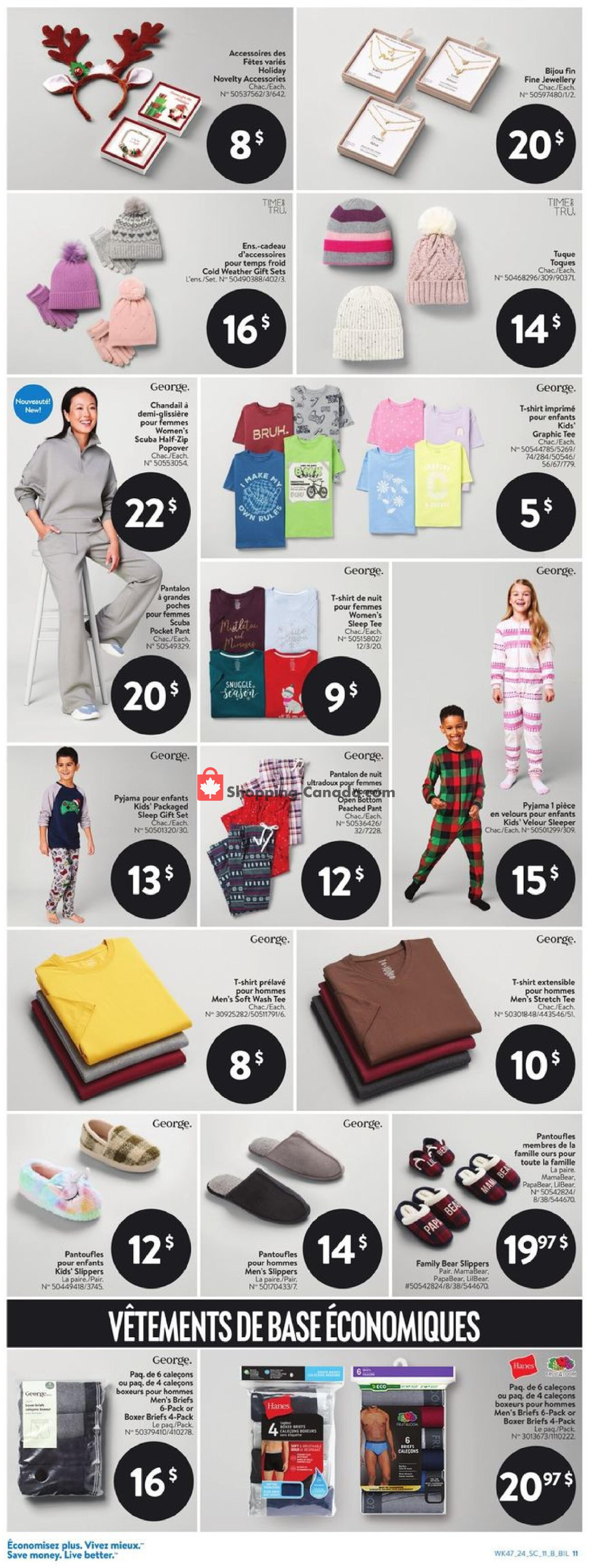 Walmart flyer from Thursday December 12, 2024 to Wednesday December 18, 2024 - page 20