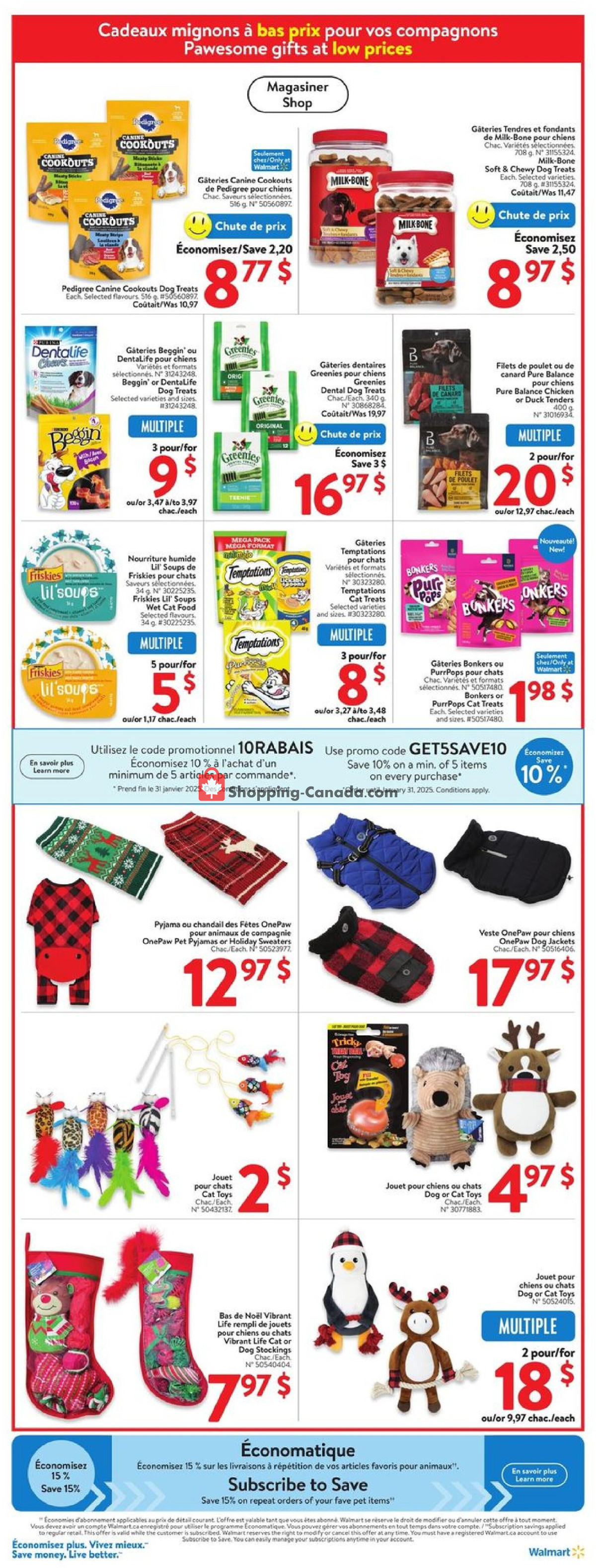 Walmart flyer from Thursday December 12, 2024 to Wednesday December 18, 2024 - page 26