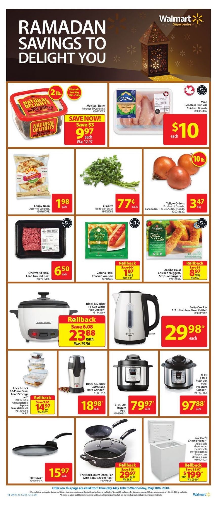 Walmart flyer from Thursday May 10, 2018 to Wednesday May 30, 2018 - page 2