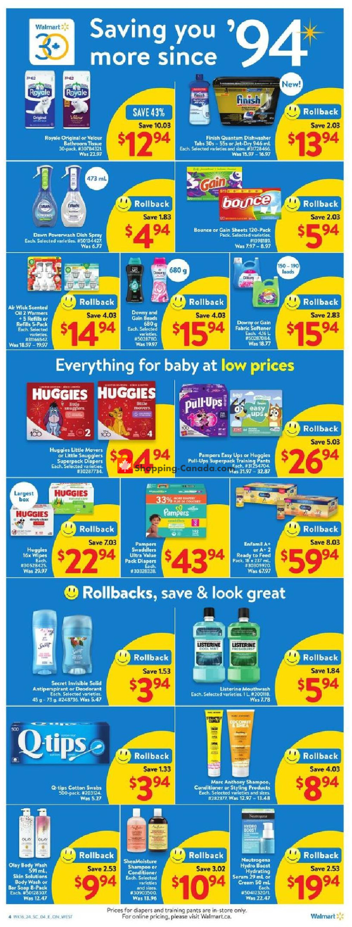 Walmart flyer from Thursday May 9, 2024 to Wednesday May 15, 2024 - page 13