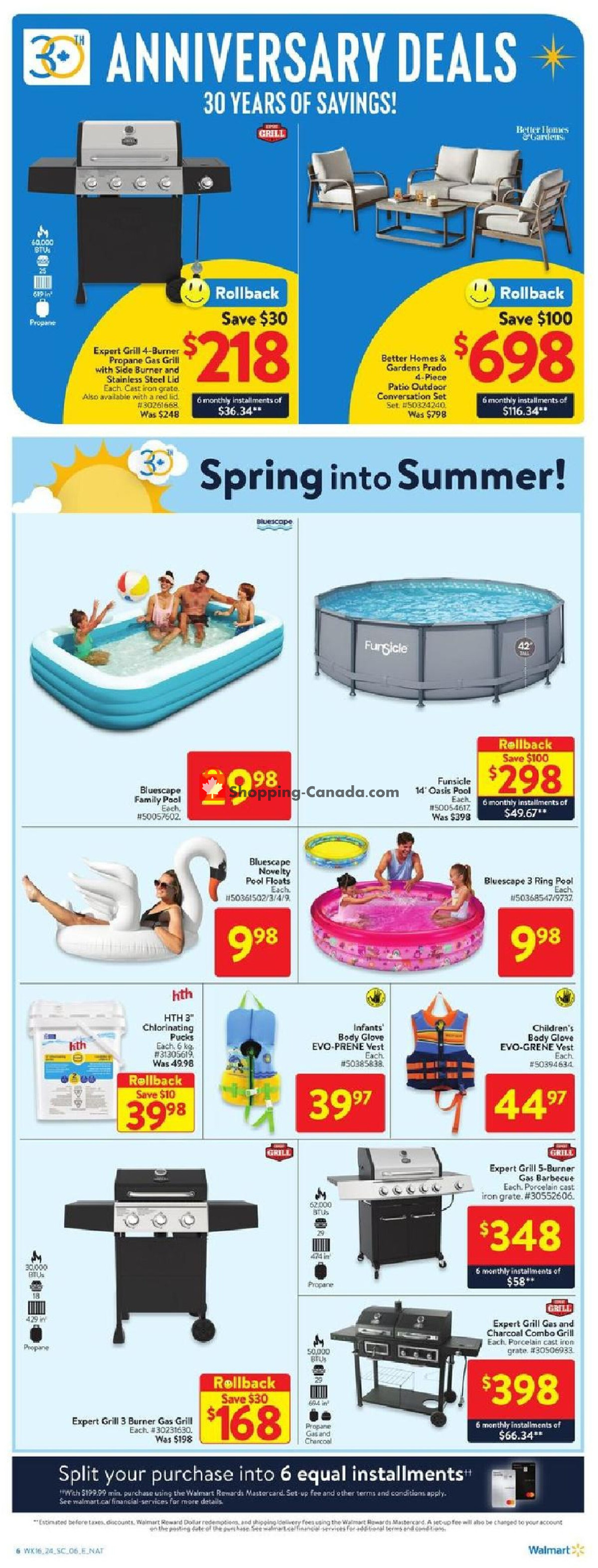 Walmart flyer from Thursday May 9, 2024 to Wednesday May 15, 2024 - page 16