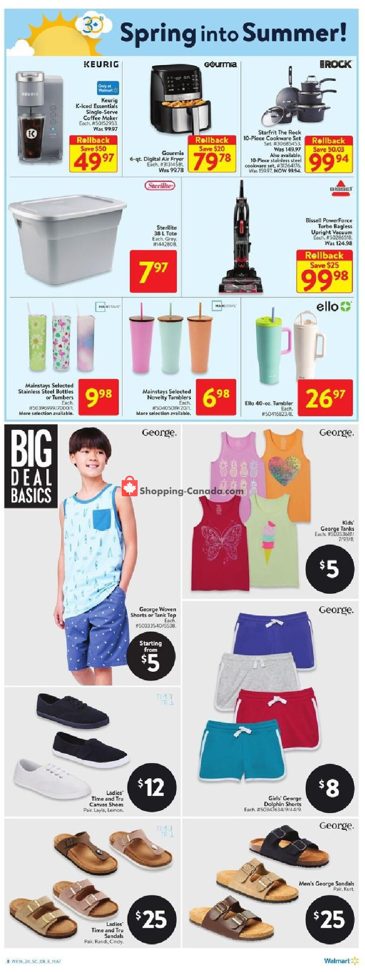 Walmart flyer from Thursday May 9, 2024 to Wednesday May 15, 2024 - page 18