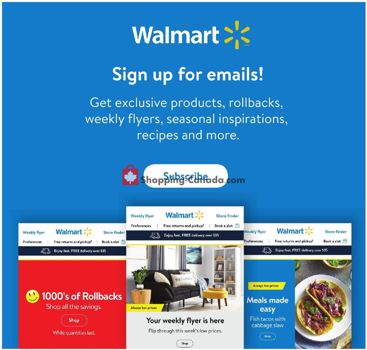 Walmart flyer from Thursday May 9, 2024 to Wednesday May 15, 2024 - page 35