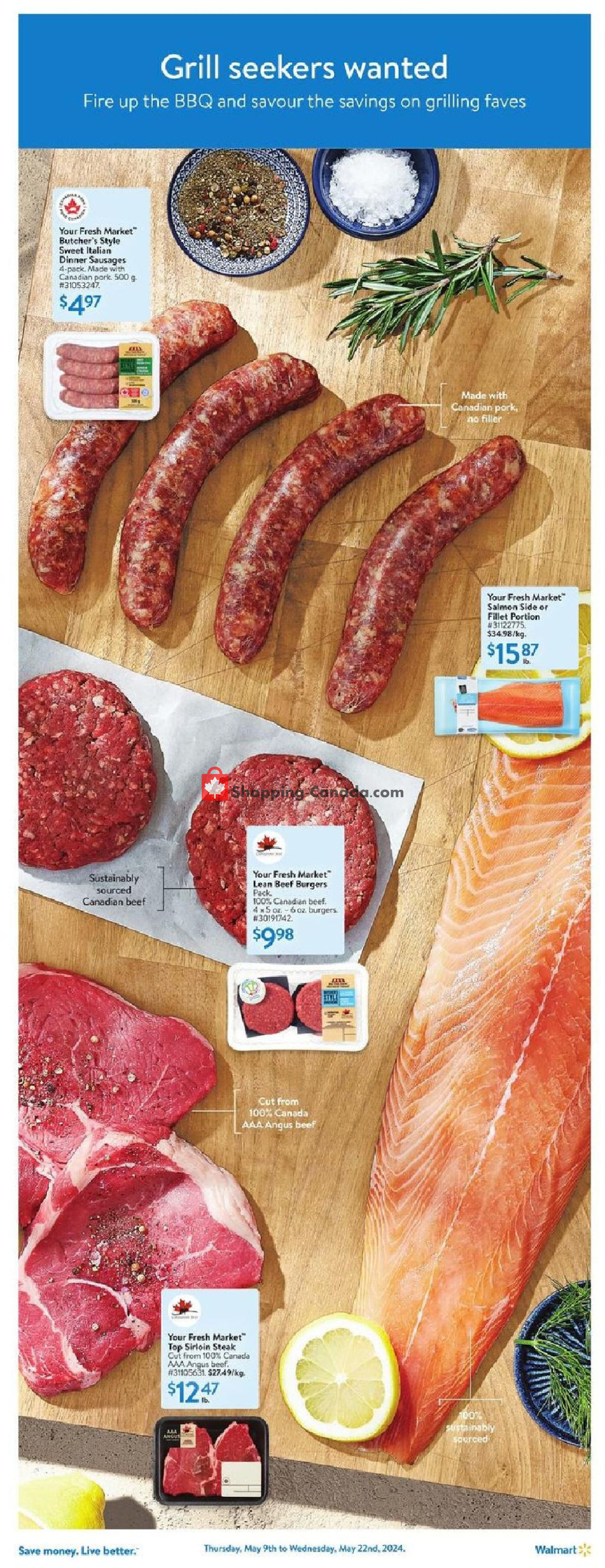 Walmart flyer from Thursday May 9, 2024 to Wednesday May 15, 2024 - page 6