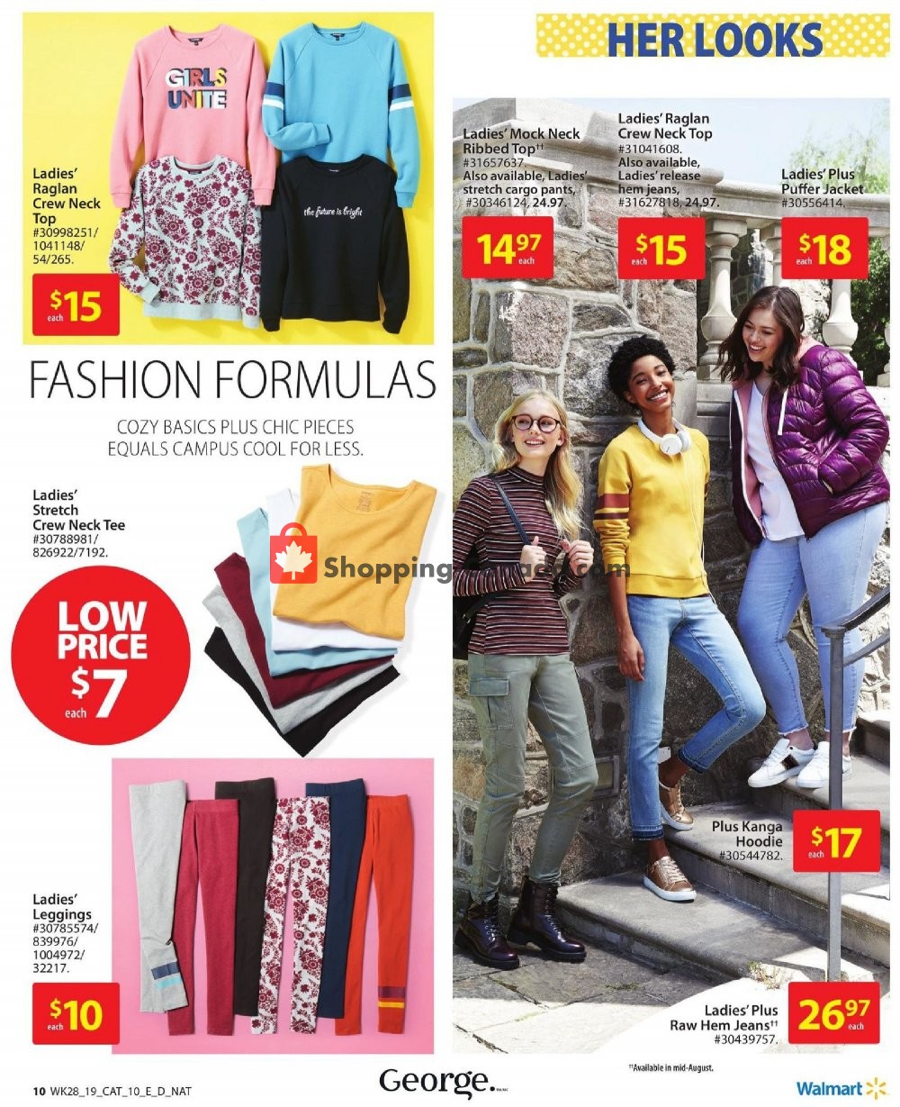 Walmart flyer from Thursday August 1, 2019 to Wednesday August 28, 2019 - page 11