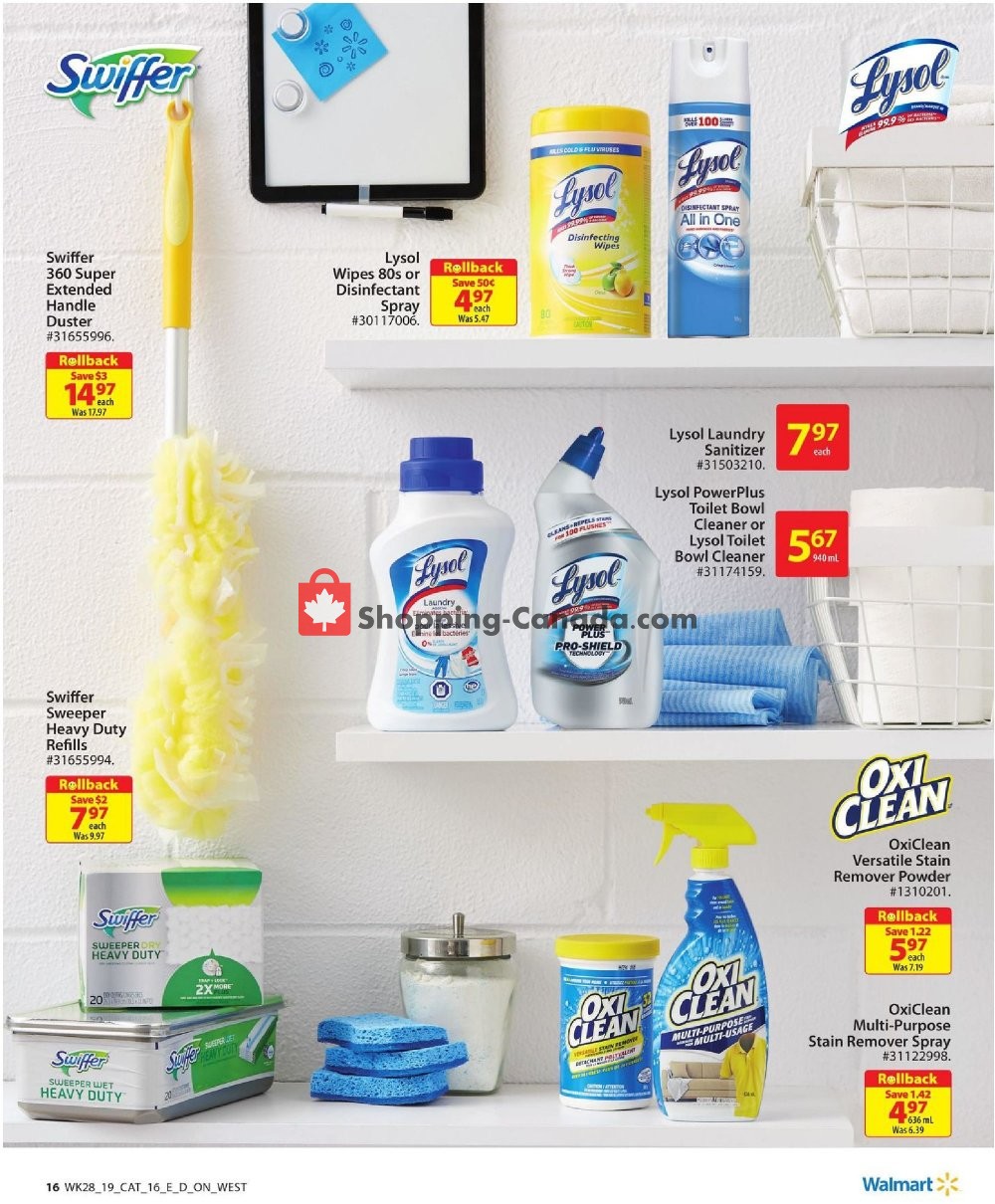 Walmart flyer from Thursday August 1, 2019 to Wednesday August 28, 2019 - page 17