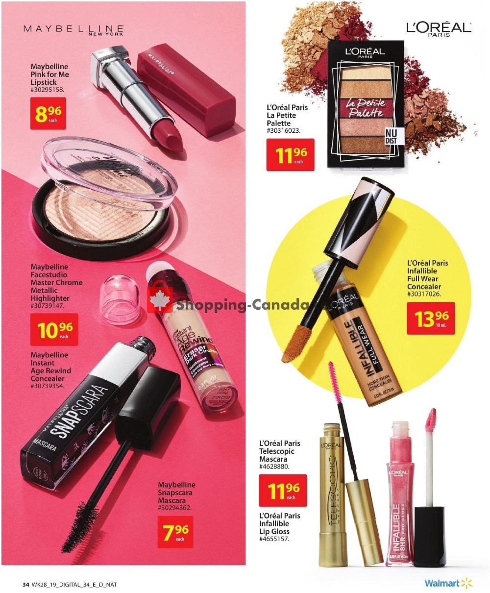 Walmart flyer from Thursday August 1, 2019 to Wednesday August 28, 2019 - page 19