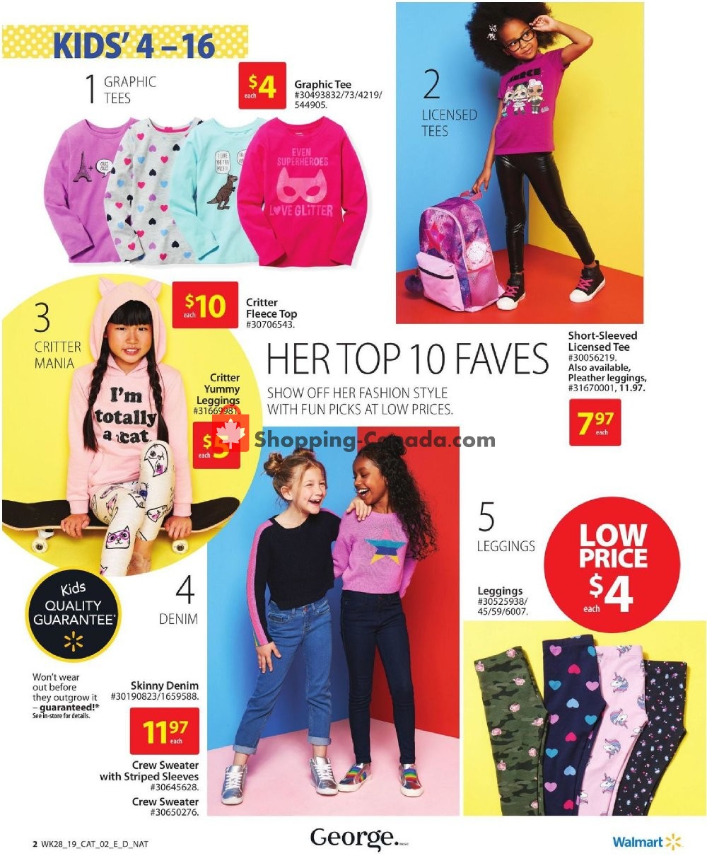 Walmart flyer from Thursday August 1, 2019 to Wednesday August 28, 2019 - page 2