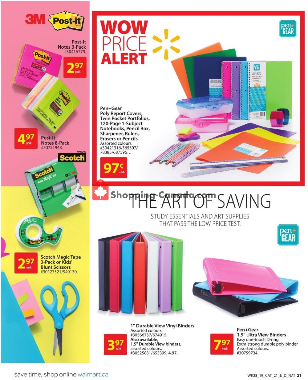 Walmart flyer from Thursday August 1, 2019 to Wednesday August 28, 2019 - page 24