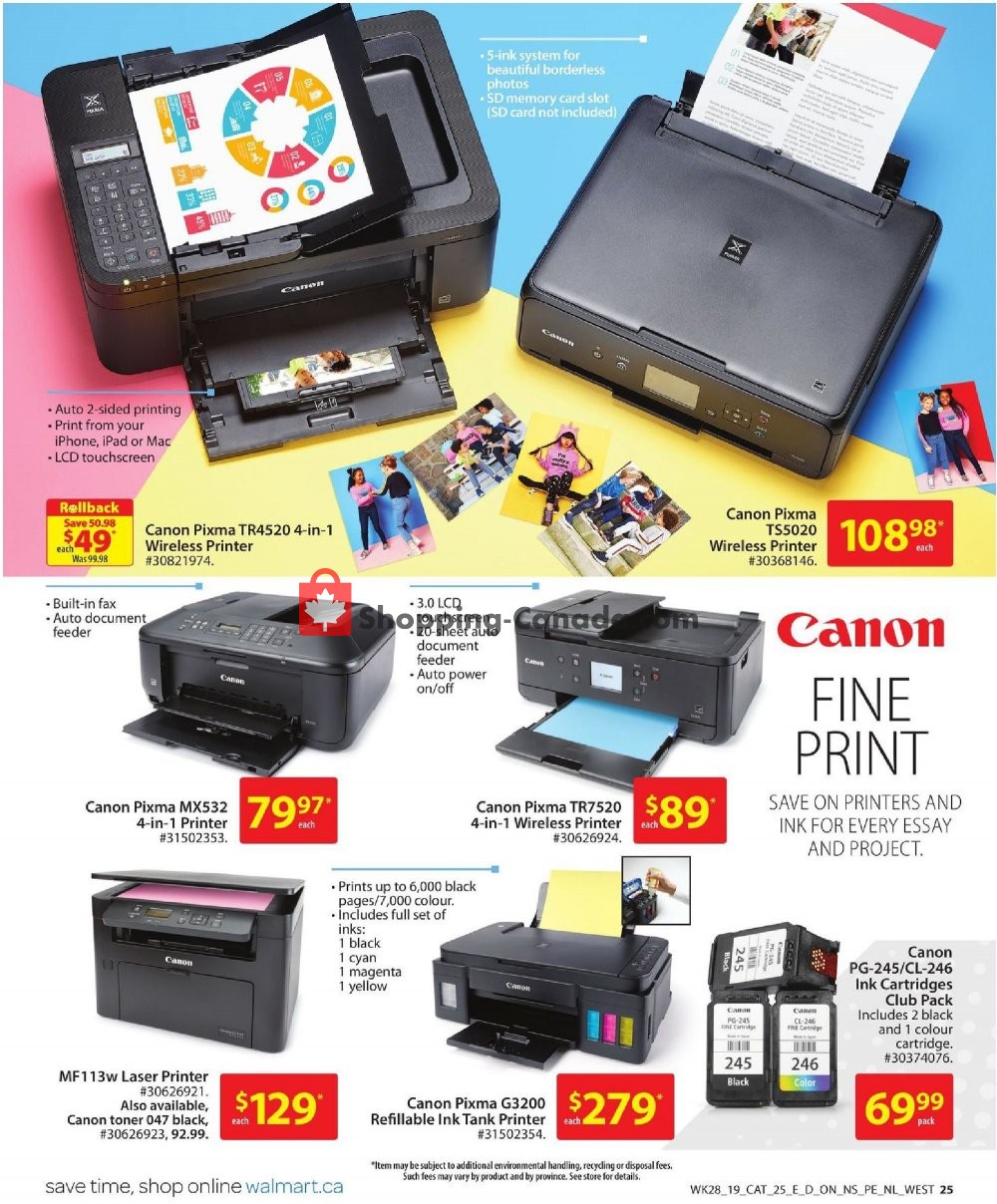 Walmart flyer from Thursday August 1, 2019 to Wednesday August 28, 2019 - page 28
