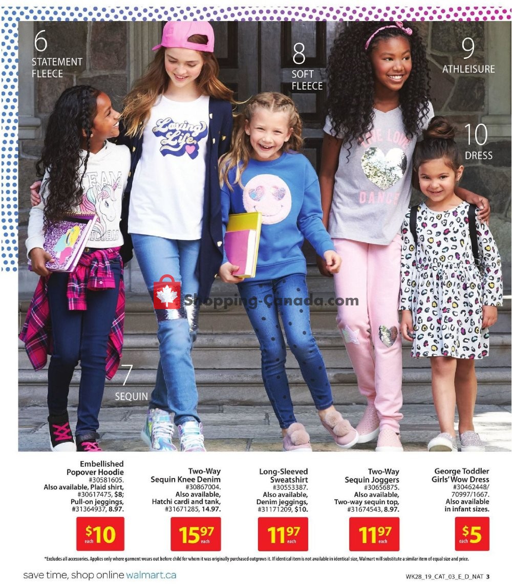 Walmart flyer from Thursday August 1, 2019 to Wednesday August 28, 2019 - page 3