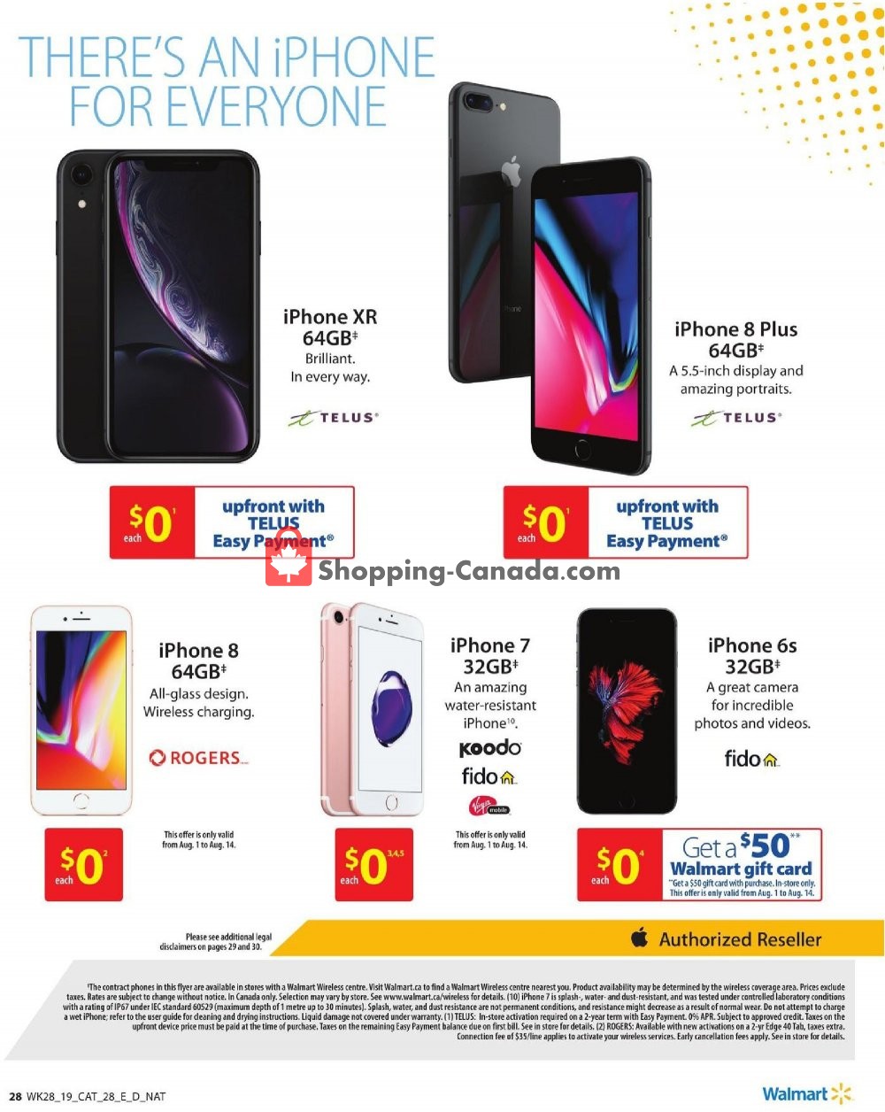 Walmart flyer from Thursday August 1, 2019 to Wednesday August 28, 2019 - page 31