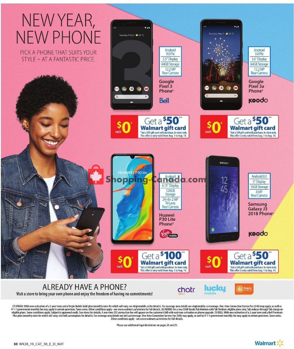 Walmart flyer from Thursday August 1, 2019 to Wednesday August 28, 2019 - page 33