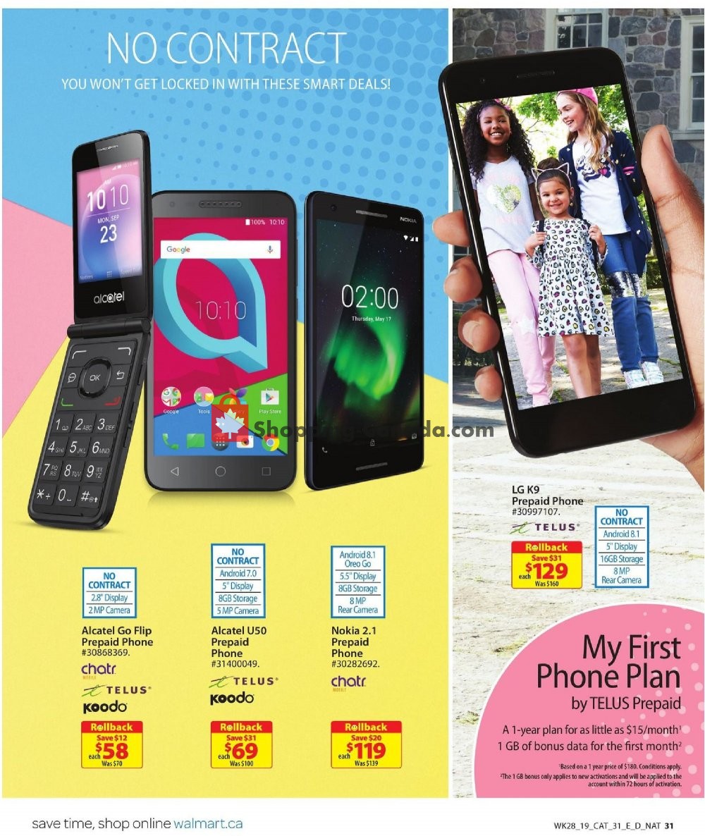 Walmart flyer from Thursday August 1, 2019 to Wednesday August 28, 2019 - page 34