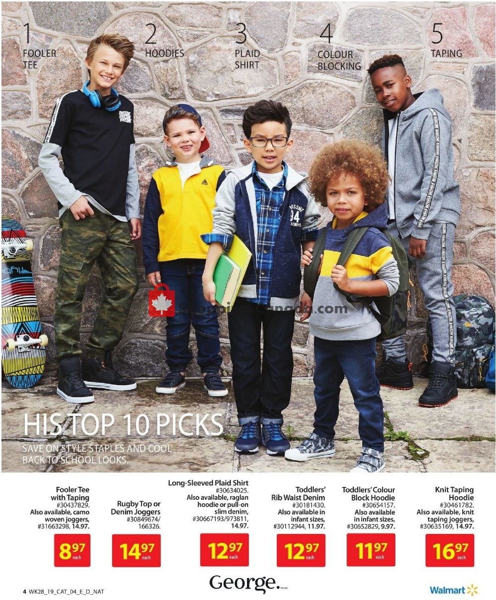 Walmart flyer from Thursday August 1, 2019 to Wednesday August 28, 2019 - page 4