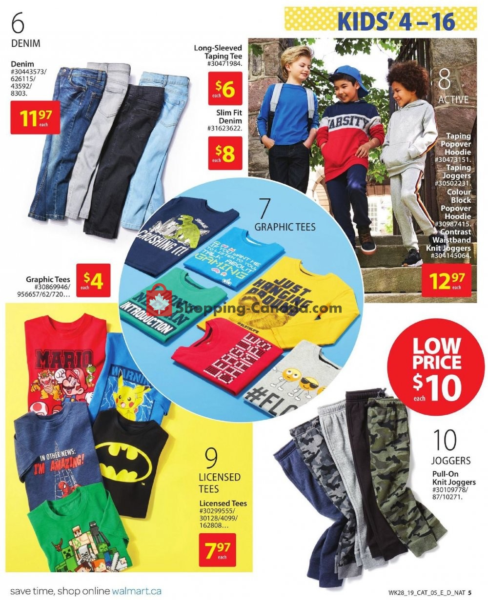 Walmart flyer from Thursday August 1, 2019 to Wednesday August 28, 2019 - page 5