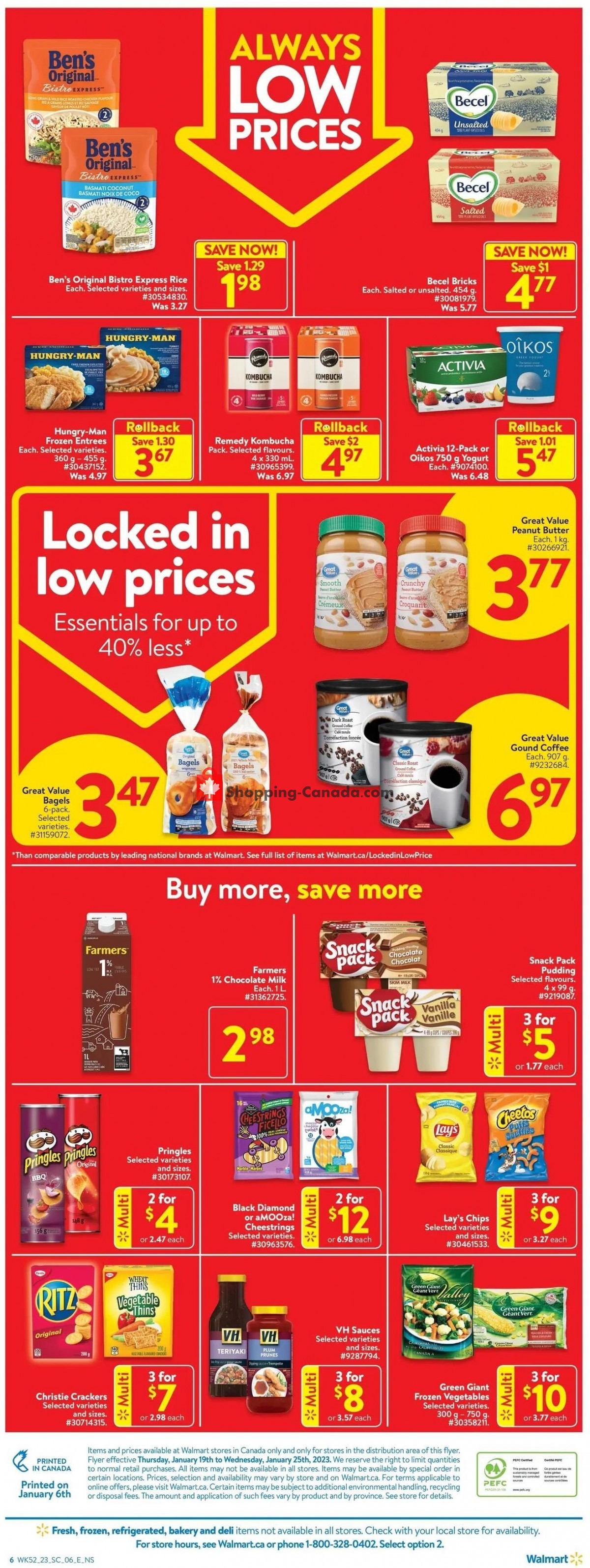 Walmart flyer from Thursday January 19, 2023 to Wednesday January 25, 2023 - page 2