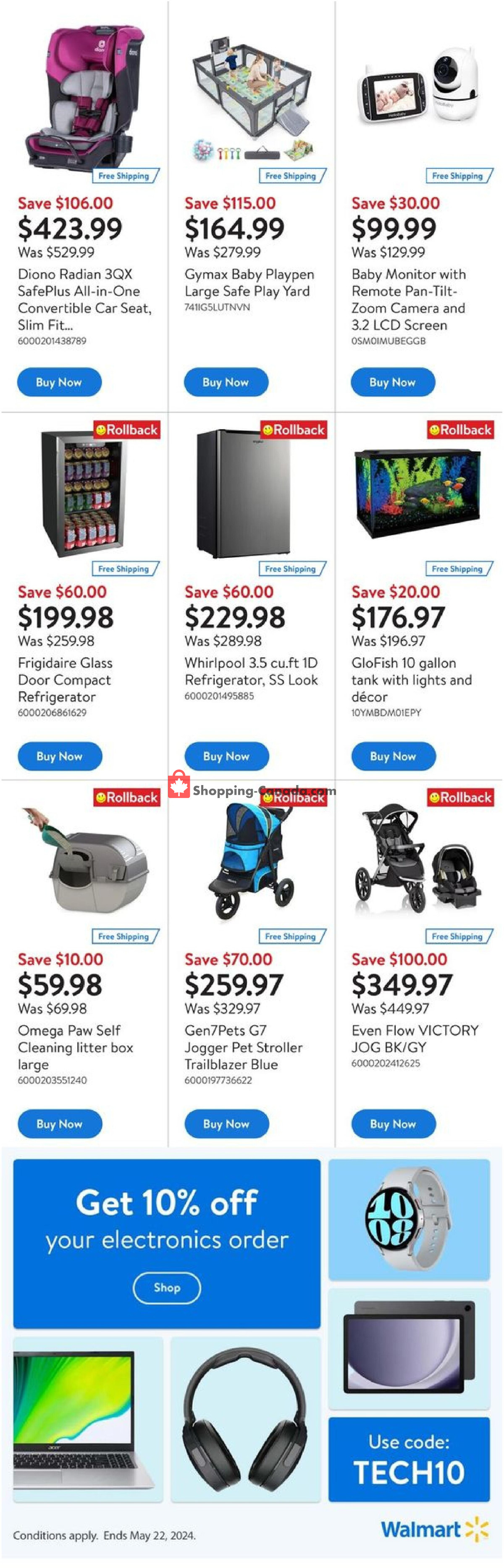 Walmart flyer from Thursday May 23, 2024 to Wednesday May 29, 2024 - page 13