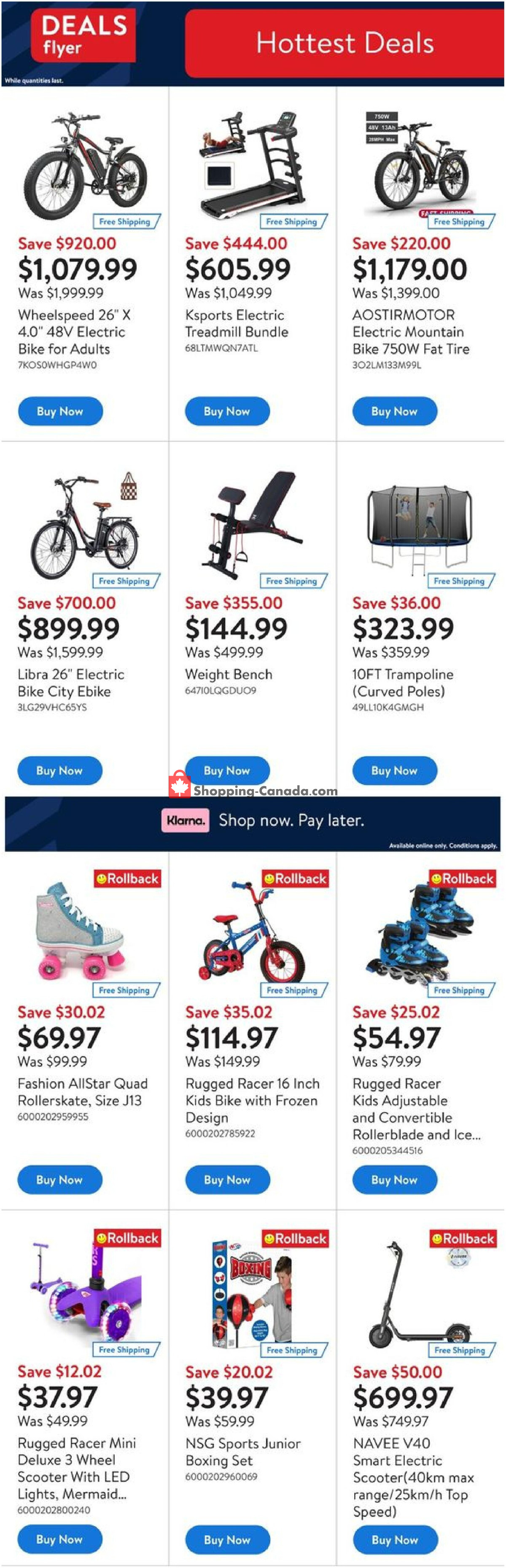 Walmart flyer from Thursday May 23, 2024 to Wednesday May 29, 2024 - page 3