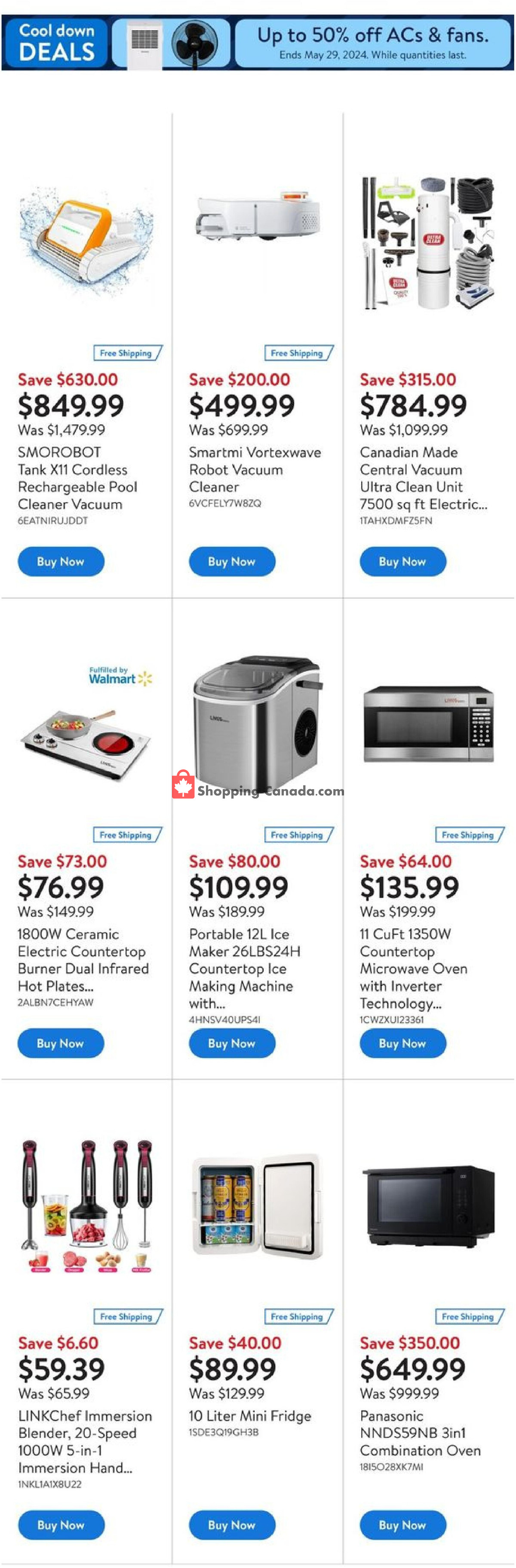 Walmart flyer from Thursday May 23, 2024 to Wednesday May 29, 2024 - page 4