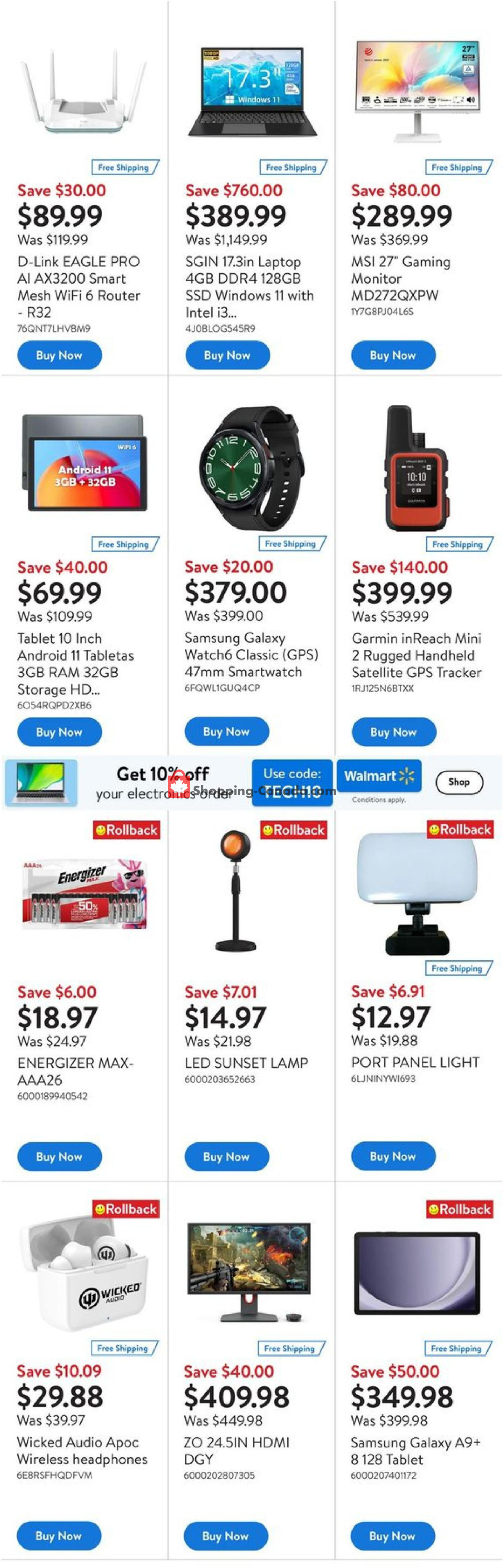 Walmart flyer from Thursday May 23, 2024 to Wednesday May 29, 2024 - page 7