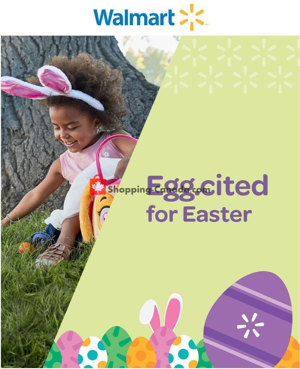 Walmart flyer from Wednesday April 10, 2019 to Wednesday April 24, 2019 - page 1