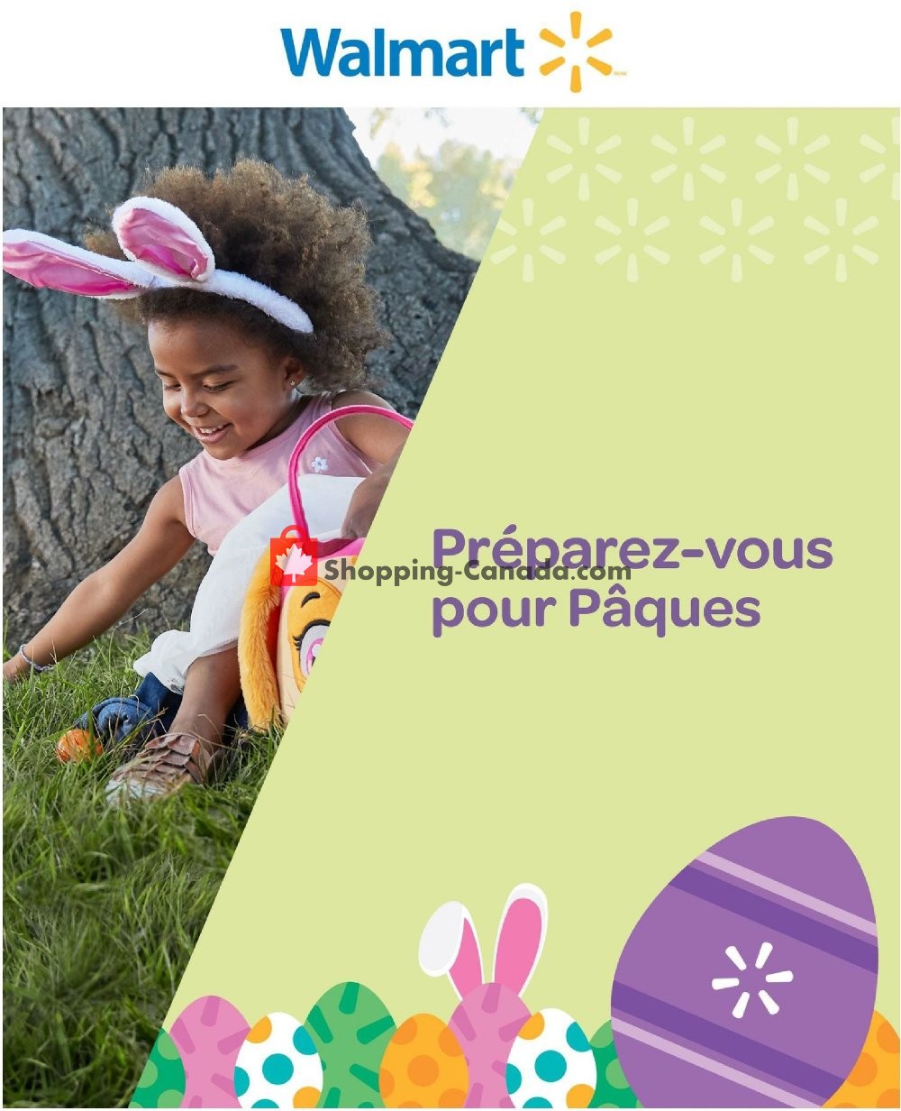 Walmart flyer from Wednesday April 10, 2019 to Wednesday April 24, 2019 - page 1