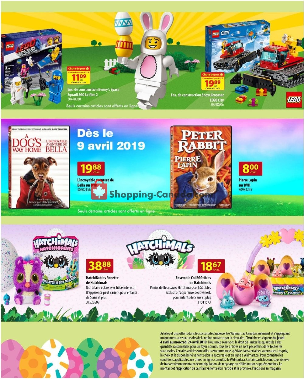 Walmart flyer from Wednesday April 10, 2019 to Wednesday April 24, 2019 - page 3