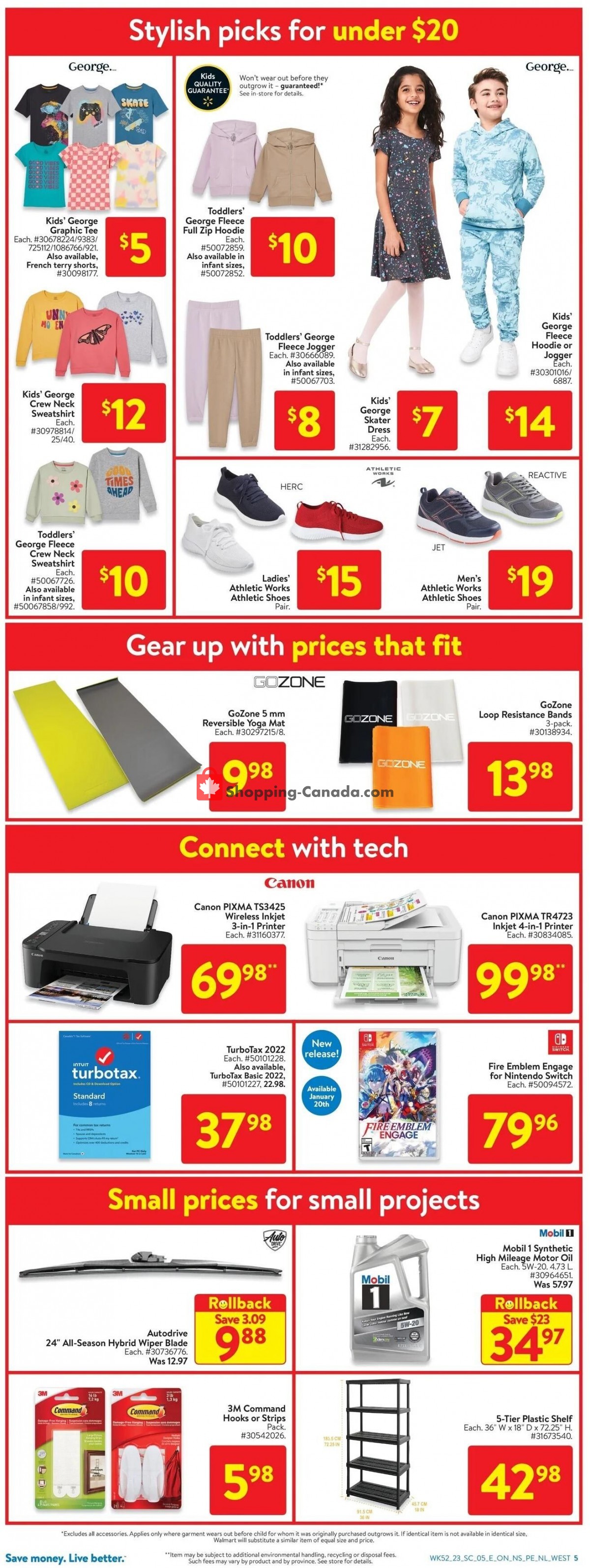 Walmart flyer from Thursday January 19, 2023 to Wednesday January 25, 2023 - page 9