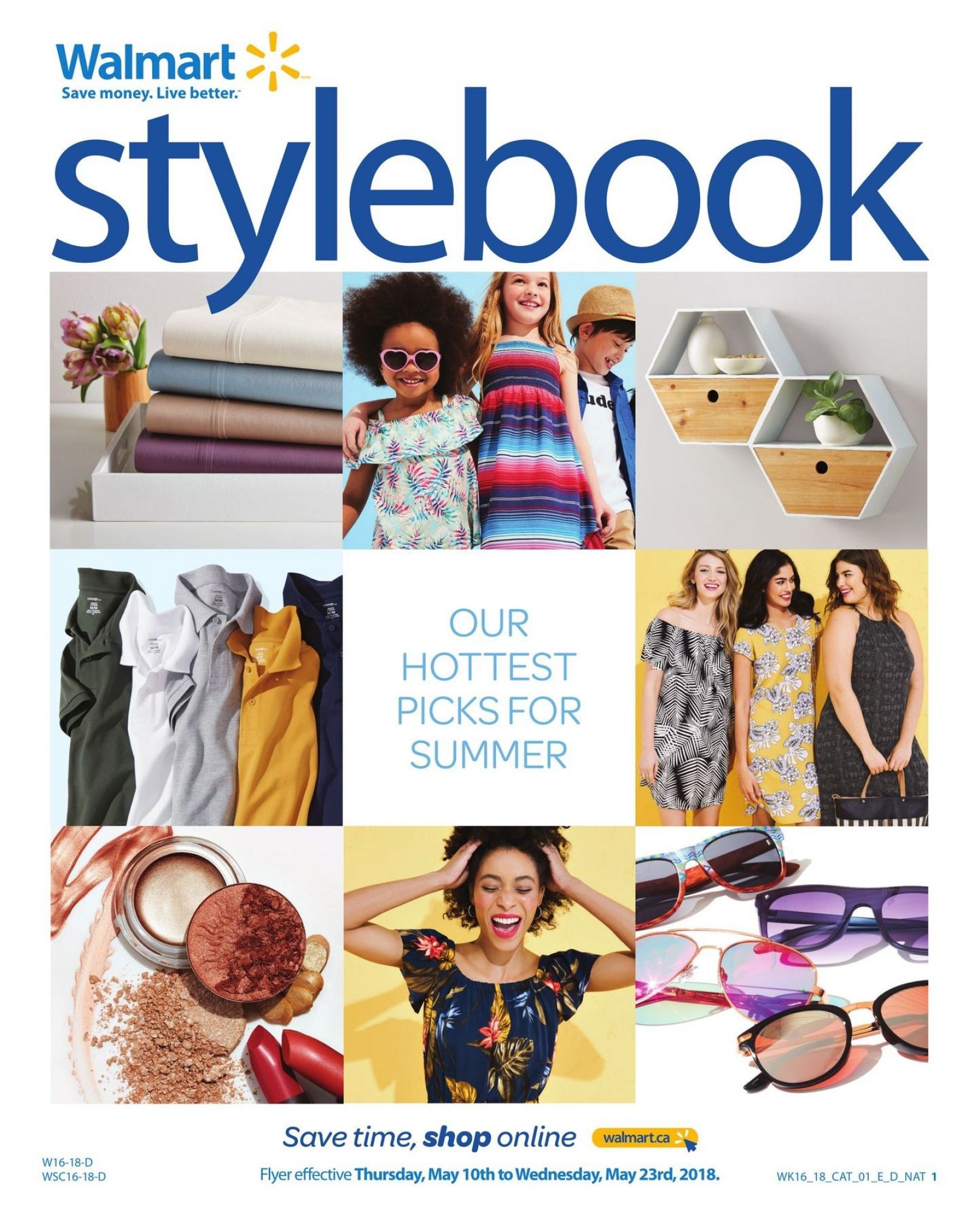 Walmart flyer from Thursday May 10, 2018 to Wednesday May 23, 2018 - page 1