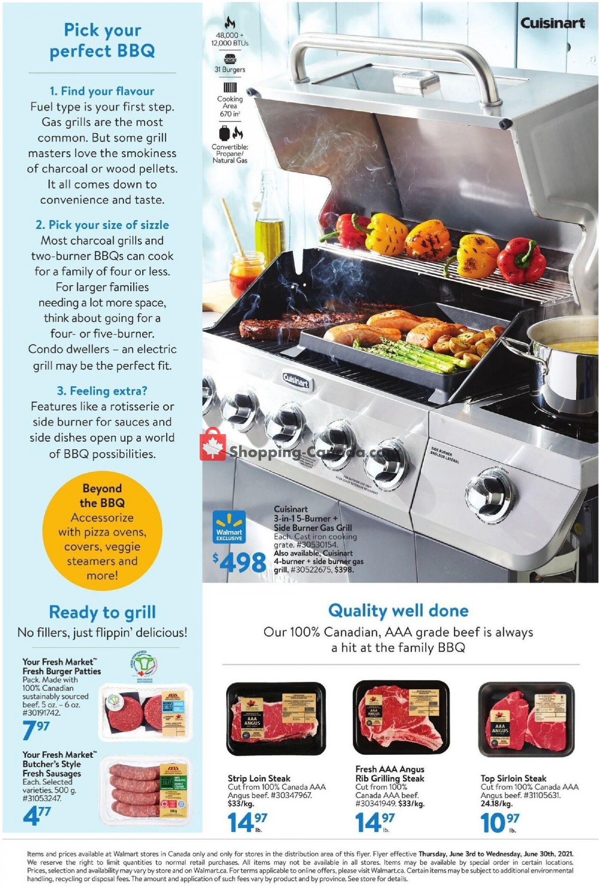Walmart flyer from Thursday June 3, 2021 to Wednesday June 30, 2021 - page 11