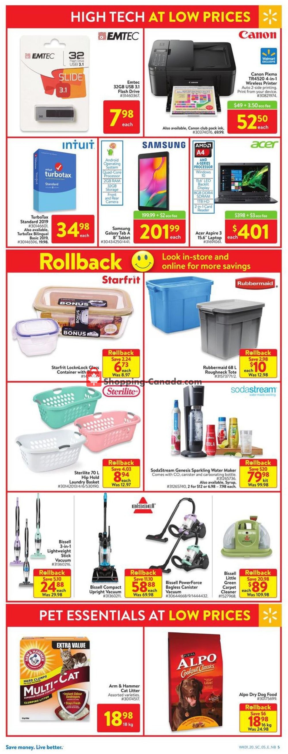 Walmart flyer from Thursday January 30, 2020 to Wednesday February 5, 2020 - page 10