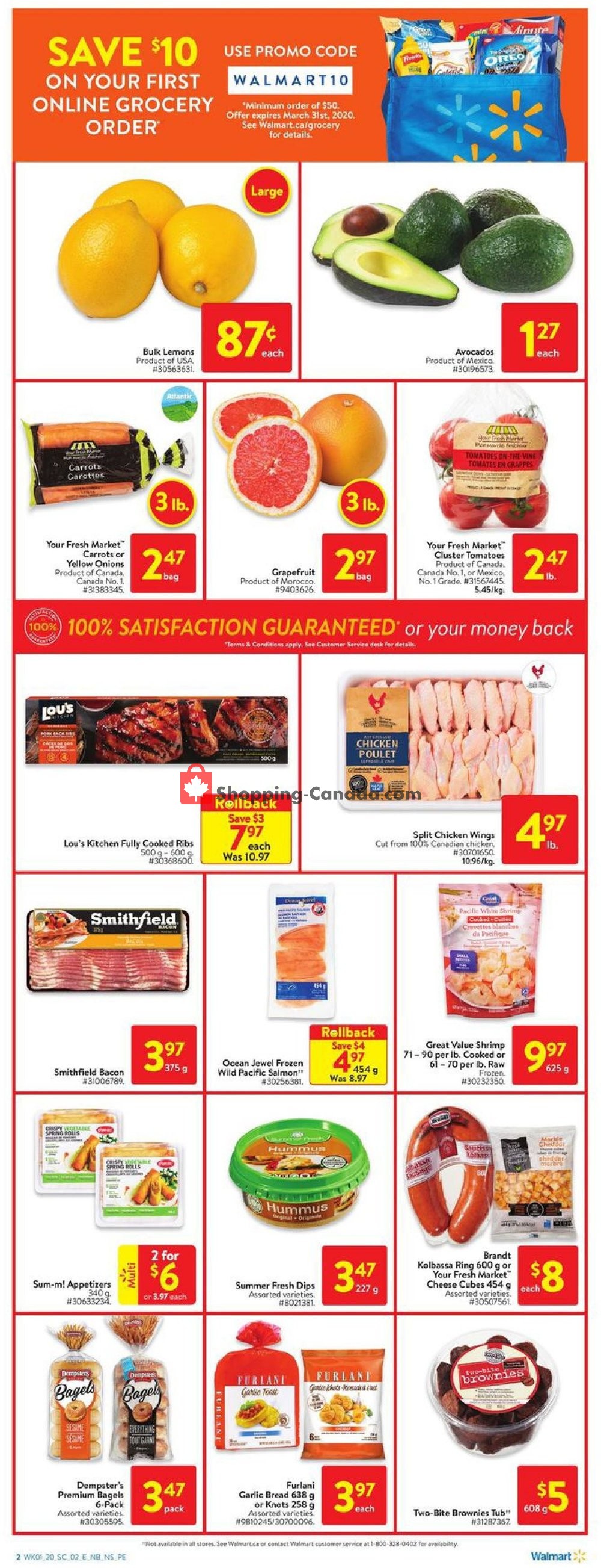 Walmart flyer from Thursday January 30, 2020 to Wednesday February 5, 2020 - page 2