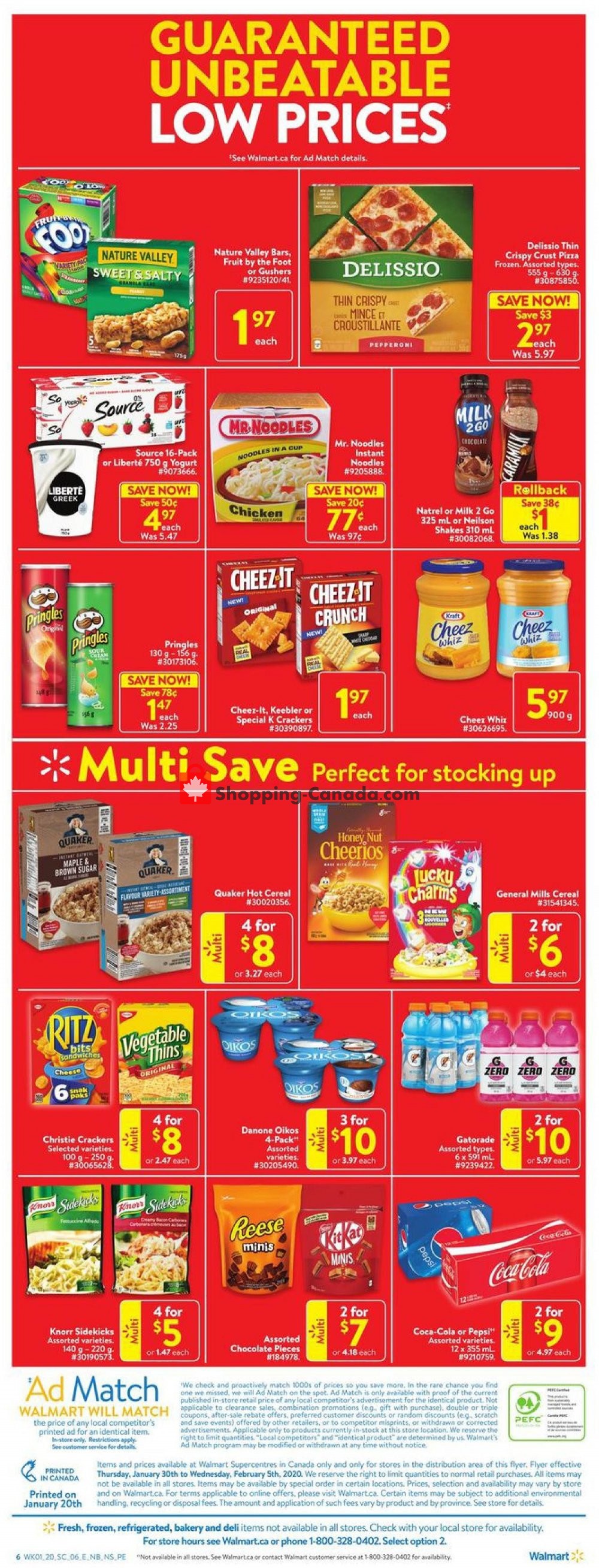 Walmart flyer from Thursday January 30, 2020 to Wednesday February 5, 2020 - page 3