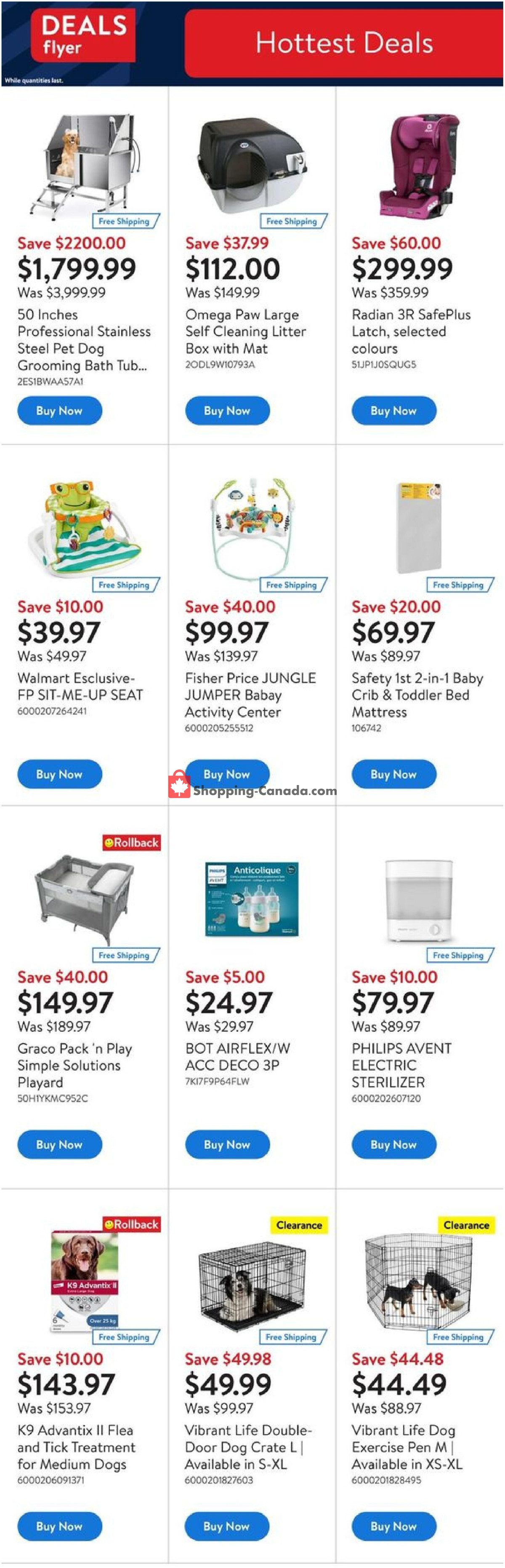 Walmart flyer from Thursday April 25, 2024 to Wednesday May 1, 2024 - page 12