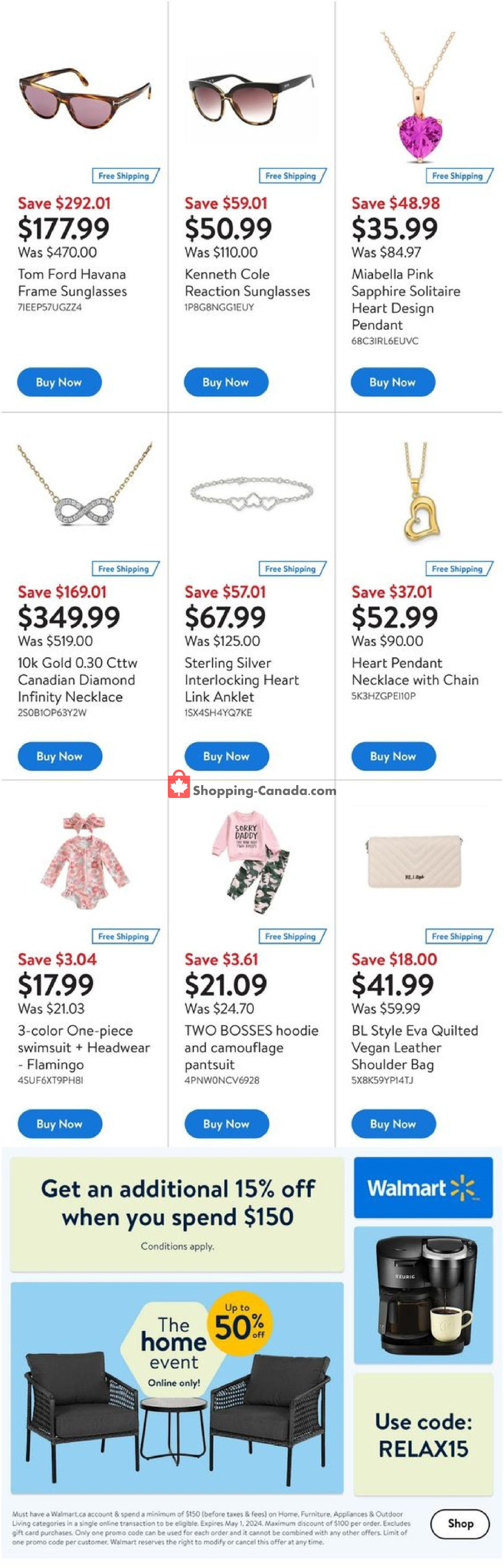 Walmart flyer from Thursday April 25, 2024 to Wednesday May 1, 2024 - page 13