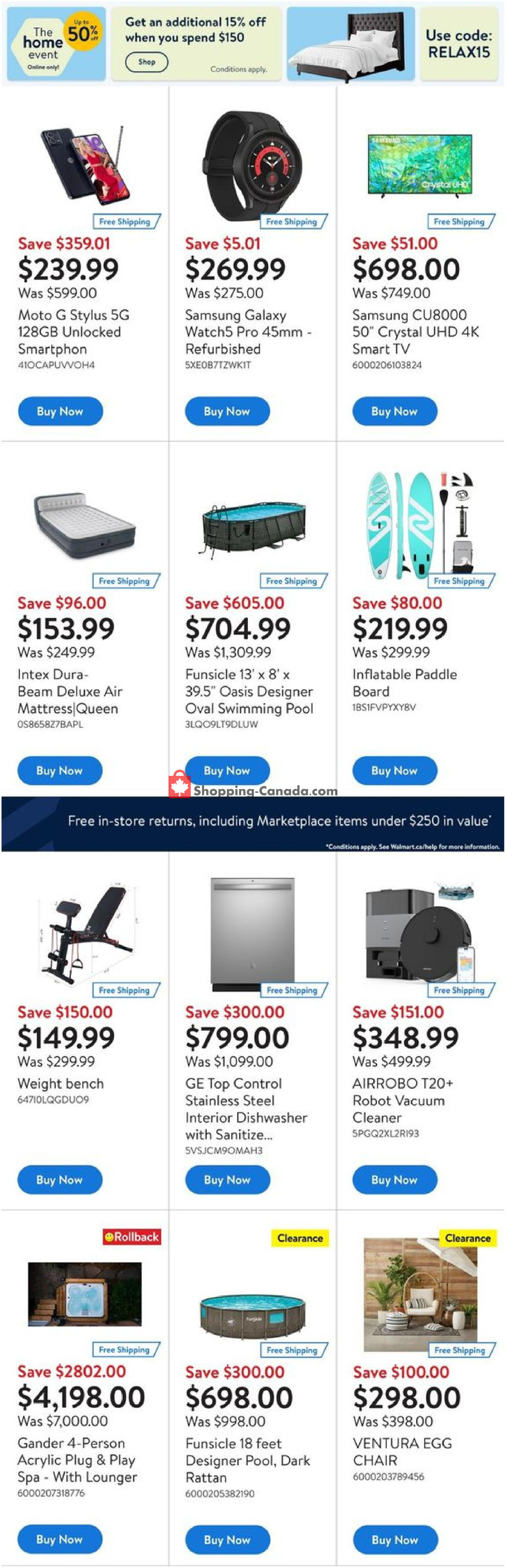Walmart flyer from Thursday April 25, 2024 to Wednesday May 1, 2024 - page 2