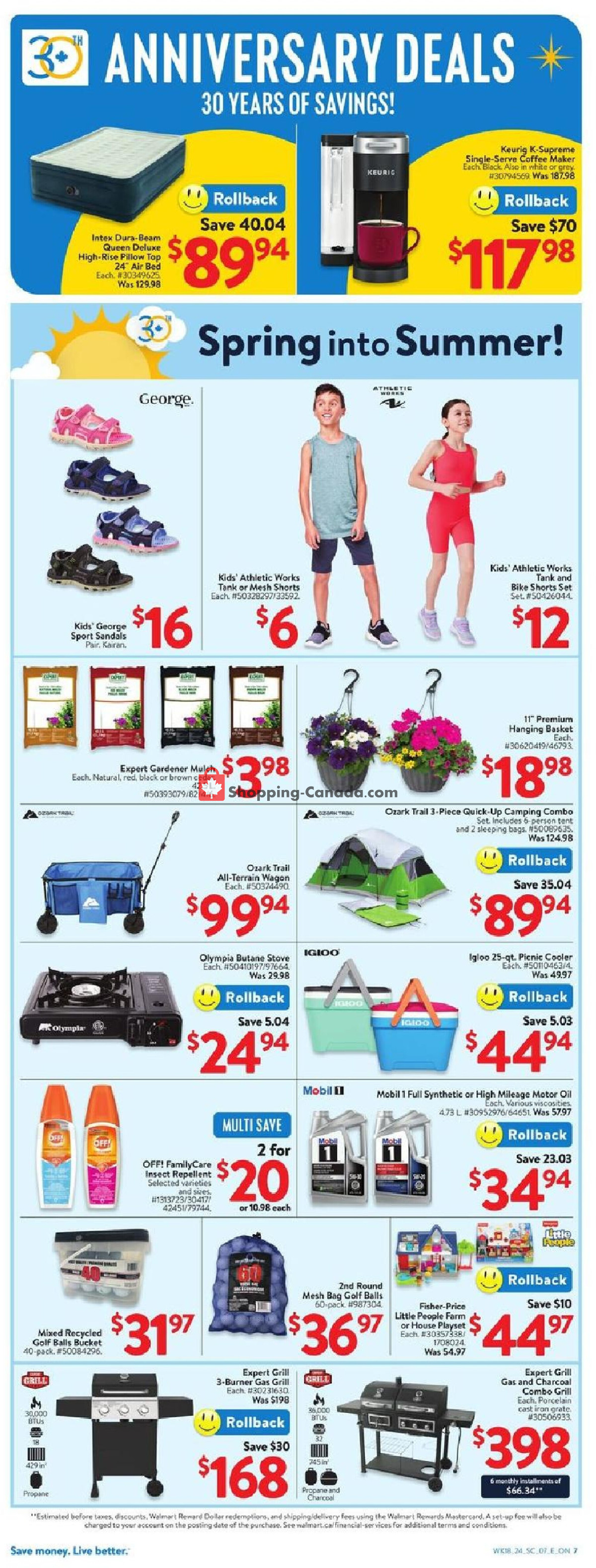 Walmart flyer from Thursday May 23, 2024 to Wednesday May 29, 2024 - page 15