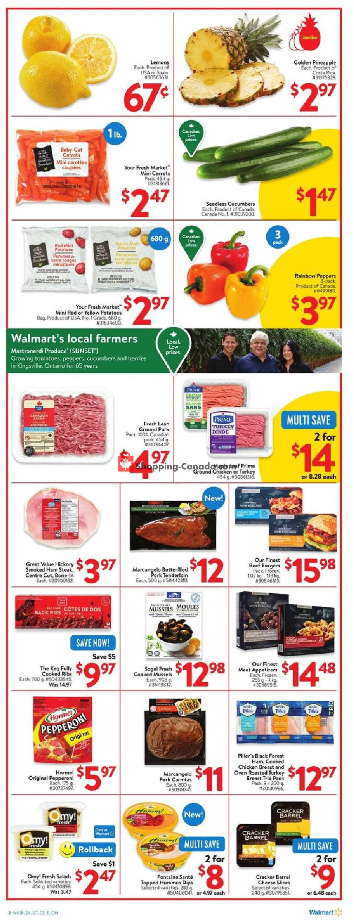 Walmart flyer from Thursday May 23, 2024 to Wednesday May 29, 2024 - page 3