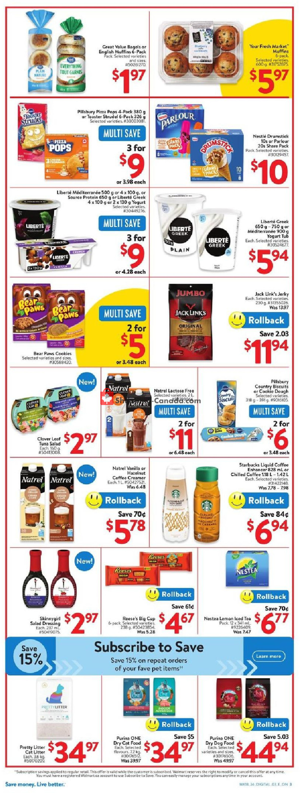 Walmart flyer from Thursday May 23, 2024 to Wednesday May 29, 2024 - page 4