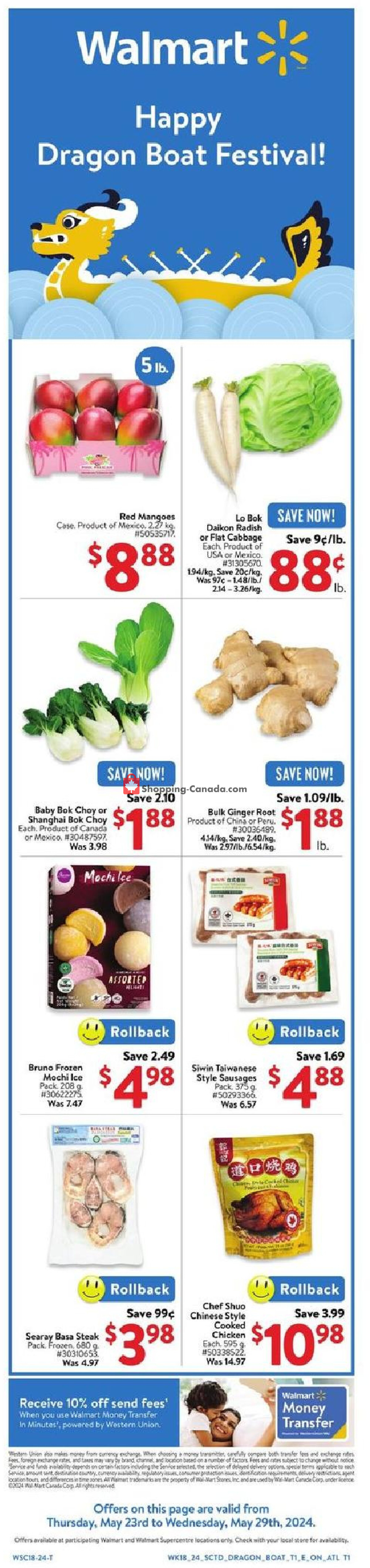 Walmart flyer from Thursday May 23, 2024 to Wednesday May 29, 2024 - page 6