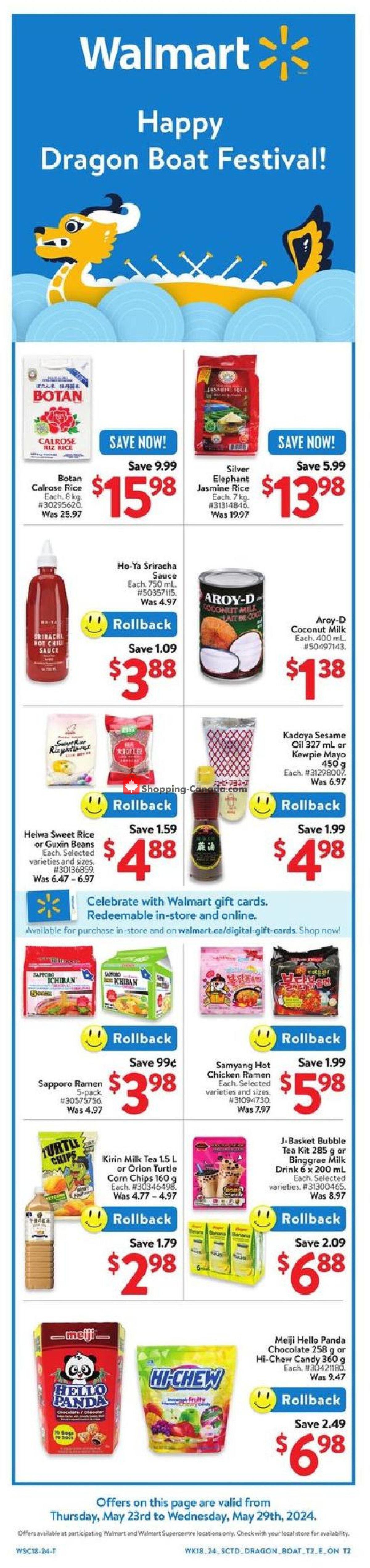 Walmart flyer from Thursday May 23, 2024 to Wednesday May 29, 2024 - page 7