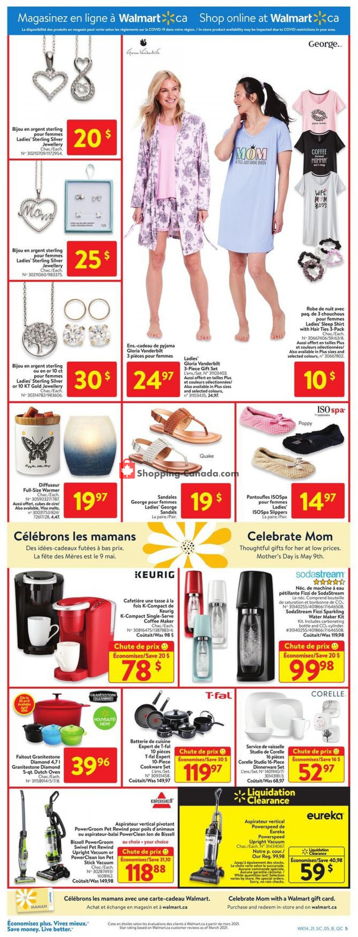 Walmart flyer from Thursday April 29, 2021 to Wednesday May 5, 2021 - page 12