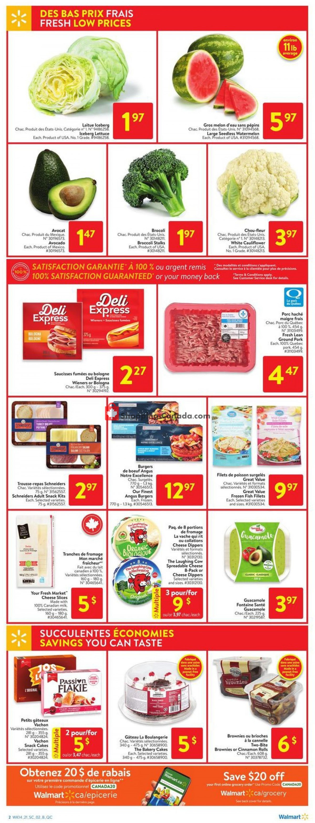 Walmart flyer from Thursday April 29, 2021 to Wednesday May 5, 2021 - page 2